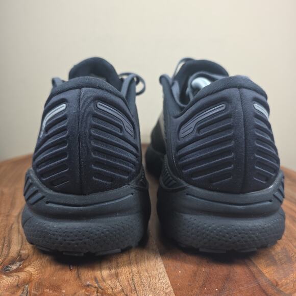 Brooks Adrenaline GTS 22 Mens Triple Black Size 11.5 Running Shoes 1103661D020 - Picture 3 of 12